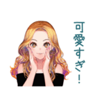 オトナギャルの推し語り早口モード（個別スタンプ：15）