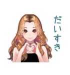 オトナギャルの推し語り早口モード（個別スタンプ：22）