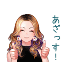 オトナギャルの推し語り早口モード（個別スタンプ：24）