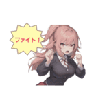 女子連合（個別スタンプ：14）