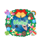 cocoart「流動思考」アートスタンプ（個別スタンプ：2）