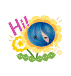 cocoart「流動思考」アートスタンプ（個別スタンプ：18）
