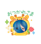 cocoart「流動思考」アートスタンプ（個別スタンプ：25）