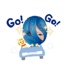 cocoart「流動思考」アートスタンプ（個別スタンプ：30）