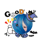 cocoart「流動思考」アートスタンプ（個別スタンプ：31）
