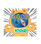 cocoart「流動思考」アートスタンプ（個別スタンプ：34）