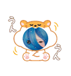cocoart「流動思考」アートスタンプ（個別スタンプ：35）