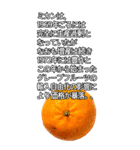 ビッグ！みかんの情報（個別スタンプ：17）