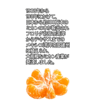ビッグ！みかんの情報（個別スタンプ：24）