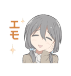 ちょいネガティブな女子スタンプ（個別スタンプ：17）