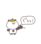 秋のあいさつ◎ちびっこぱんださん #1（個別スタンプ：34）