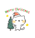 ゆるかわ白猫の毎日使える日常スタンプ（個別スタンプ：32）