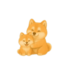 柴犬の日常会話24（個別スタンプ：1）