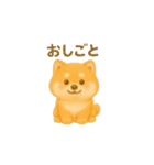 柴犬の日常会話24（個別スタンプ：7）