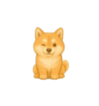 柴犬の日常会話24（個別スタンプ：15）