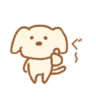 ずっと使える♪ゆる犬の日常フレーズ（個別スタンプ：5）