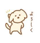 ずっと使える♪ゆる犬の日常フレーズ（個別スタンプ：11）