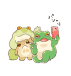 秋をむカエル…（個別スタンプ：7）