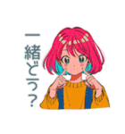 クールなお姉さん★飲み会お誘い（個別スタンプ：9）