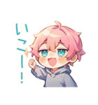 仲間募集★ジト目パーカーくん（個別スタンプ：39）