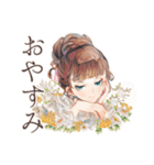 クラシカルレディの秋★優雅な日々（個別スタンプ：18）