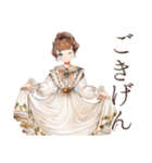 クラシカルレディの秋★優雅な日々（個別スタンプ：37）
