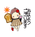 ひま子ちゃん703秋かしら冬かしらスタンプ（個別スタンプ：1）