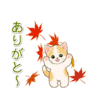 子猫ねこネコ 秋（個別スタンプ：25）