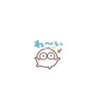 毎日使える❤丸いヤツ8 短いお返事/超小さい（個別スタンプ：7）