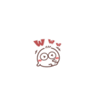 毎日使える❤丸いヤツ8 短いお返事/超小さい（個別スタンプ：27）
