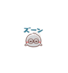 毎日使える❤丸いヤツ8 短いお返事/超小さい（個別スタンプ：34）