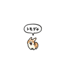 小さいコーギー2(フキダシ)（個別スタンプ：19）