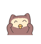 冰淇淋貓頭鷹（個別スタンプ：4）
