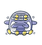 めんトリ 言い訳パレード(ぺんぐいん編)（個別スタンプ：8）