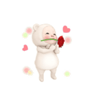 【敬語】クマタオル【毎日】（個別スタンプ：16）