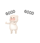 【敬語】クマタオル【毎日】（個別スタンプ：20）