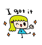 (nenerin日常会話スタンプ392英語気遣い)（個別スタンプ：5）