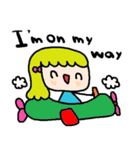 (nenerin日常会話スタンプ392英語気遣い)（個別スタンプ：8）
