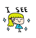 (nenerin日常会話スタンプ392英語気遣い)（個別スタンプ：14）