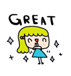 (nenerin日常会話スタンプ392英語気遣い)（個別スタンプ：15）