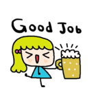 (nenerin日常会話スタンプ392英語気遣い)（個別スタンプ：17）