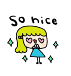 (nenerin日常会話スタンプ392英語気遣い)（個別スタンプ：19）