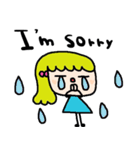 (nenerin日常会話スタンプ392英語気遣い)（個別スタンプ：22）