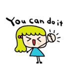 (nenerin日常会話スタンプ392英語気遣い)（個別スタンプ：26）