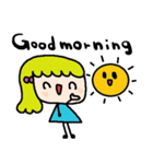 (nenerin日常会話スタンプ392英語気遣い)（個別スタンプ：27）