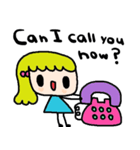(nenerin日常会話スタンプ392英語気遣い)（個別スタンプ：36）
