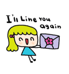 (nenerin日常会話スタンプ392英語気遣い)（個別スタンプ：40）
