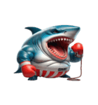 ボクシングサメの超便利な名言集,（個別スタンプ：1）