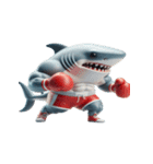 ボクシングサメの超便利な名言集,（個別スタンプ：10）