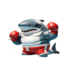 ボクシングサメの超便利な名言集,（個別スタンプ：11）